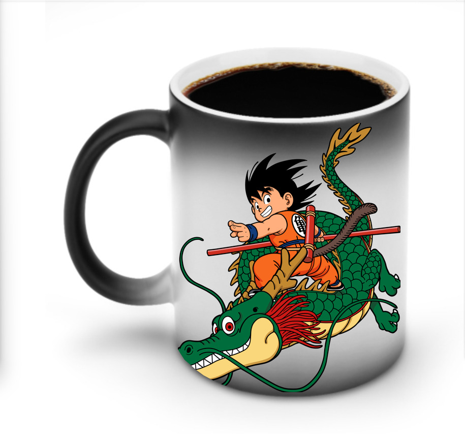 （画像用） ドラゴンボール 孫悟空（そん ごくう）Son Goku カカロット DRAGON BALL Kakarotto 温度変色マグカップ