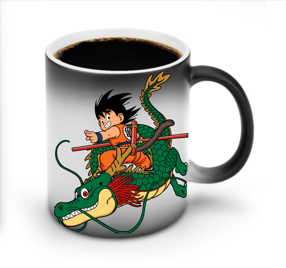 （画像用） ドラゴンボール 孫悟空（そん ごくう）Son Goku カカロット DRAGON BALL Kakarotto 温度変色マグカップ