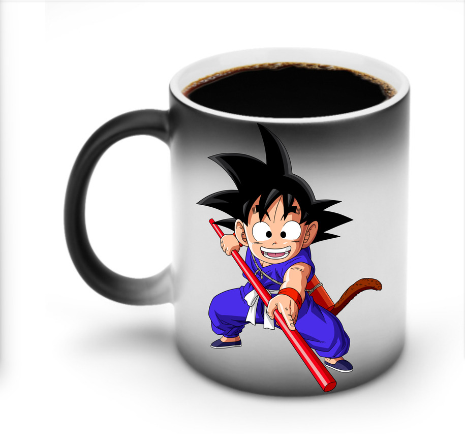 （画像用） ドラゴンボール 孫悟空（そん ごくう）Son Goku カカロット DRAGON BALL Kakarotto 温度変色マグカップ