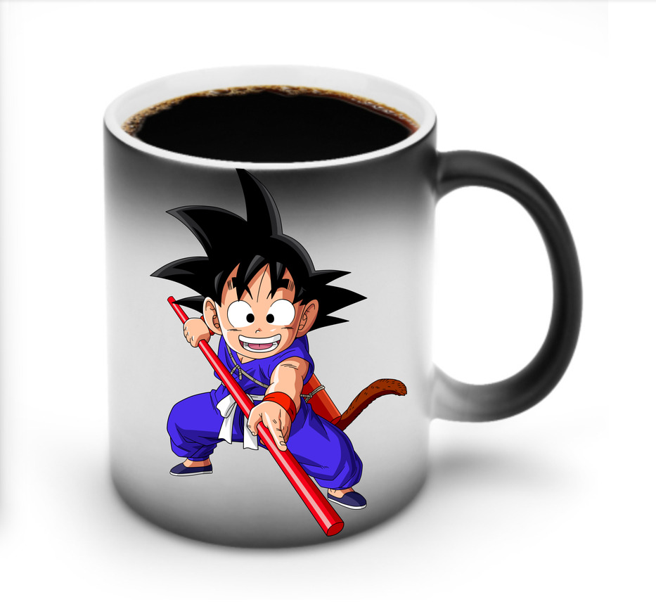 （画像用） ドラゴンボール 孫悟空（そん ごくう）Son Goku カカロット DRAGON BALL Kakarotto 温度変色マグカップ