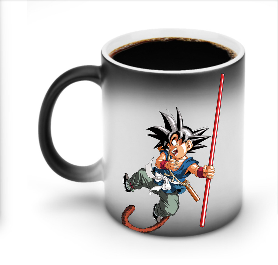 （画像用） ドラゴンボール 孫悟空（そん ごくう）Son Goku カカロット DRAGON BALL Kakarotto 温度変色マグカップ