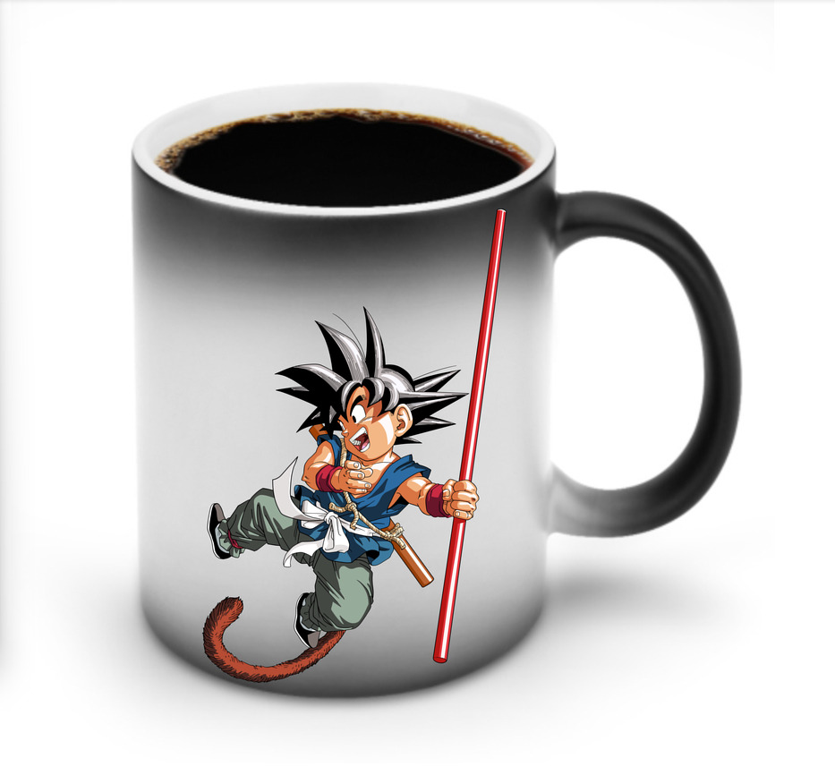 （画像用） ドラゴンボール 孫悟空（そん ごくう）Son Goku カカロット DRAGON BALL Kakarotto 温度変色マグカップ