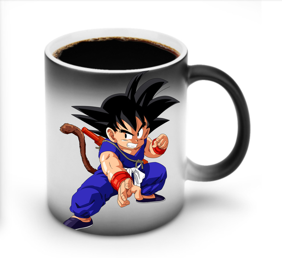 （画像用） ドラゴンボール 孫悟空（そん ごくう）Son Goku カカロット DRAGON BALL Kakarotto 温度変色マグカップ