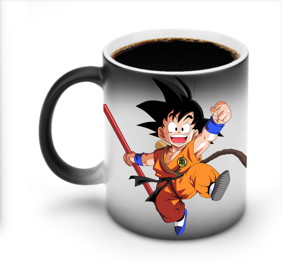 （画像用） ドラゴンボール 孫悟空（そん ごくう）Son Goku カカロット DRAGON BALL Kakarotto 温度変色マグカップ
