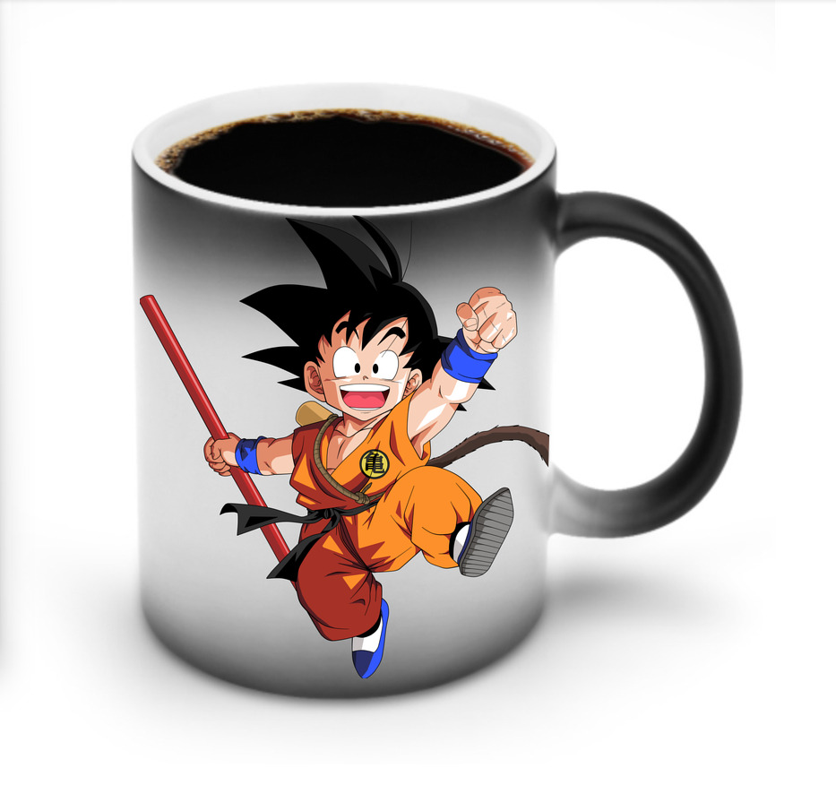 （画像用） ドラゴンボール 孫悟空（そん ごくう）Son Goku カカロット DRAGON BALL Kakarotto 温度変色マグカップ