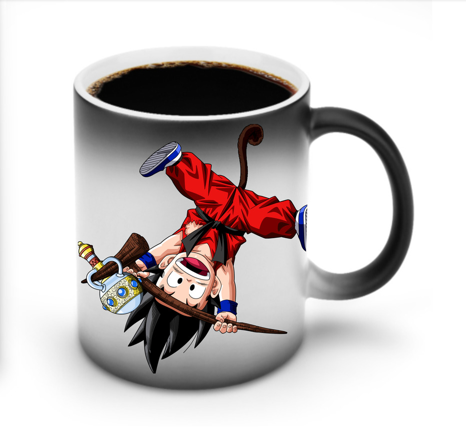 （画像用） ドラゴンボール 孫悟空（そん ごくう）Son Goku カカロット DRAGON BALL Kakarotto 温度変色マグカップ