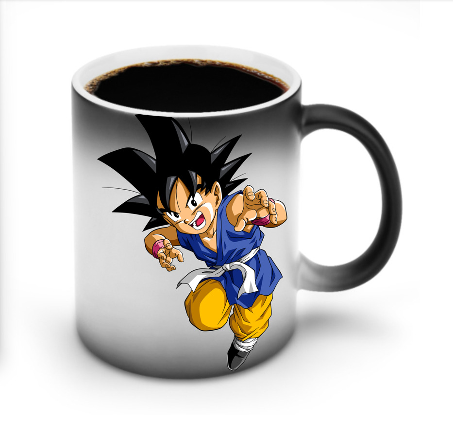 （画像用） ドラゴンボール 孫悟空（そん ごくう）Son Goku カカロット DRAGON BALL Kakarotto 温度変色マグカップ