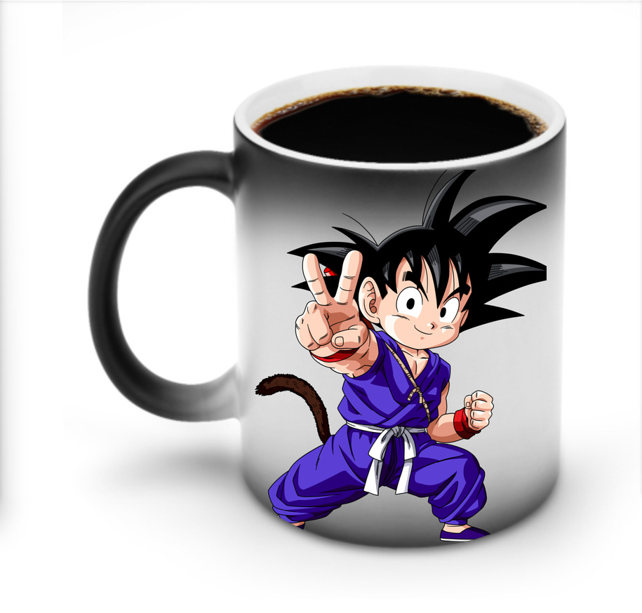 （画像用） ドラゴンボール 孫悟空（そん ごくう）Son Goku カカロット DRAGON BALL Kakarotto 温度変色マグカップ