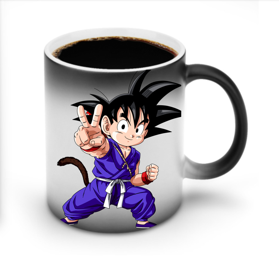 （画像用） ドラゴンボール 孫悟空（そん ごくう）Son Goku カカロット DRAGON BALL Kakarotto 温度変色マグカップ