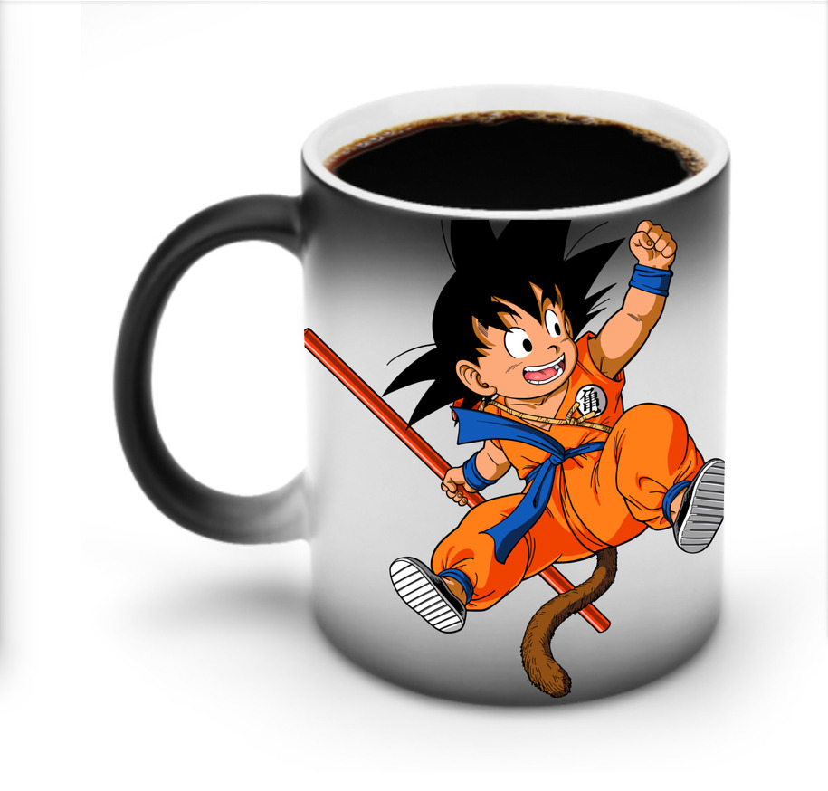 （画像用） ドラゴンボール 孫悟空（そん ごくう）Son Goku カカロット DRAGON BALL Kakarotto 温度変色マグカップ