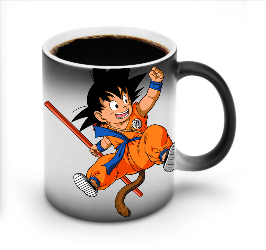 （画像用） ドラゴンボール 孫悟空（そん ごくう）Son Goku カカロット DRAGON BALL Kakarotto 温度変色マグカップ