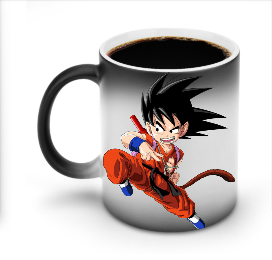 （画像用） ドラゴンボール 孫悟空（そん ごくう）Son Goku カカロット DRAGON BALL Kakarotto 温度変色マグカップ