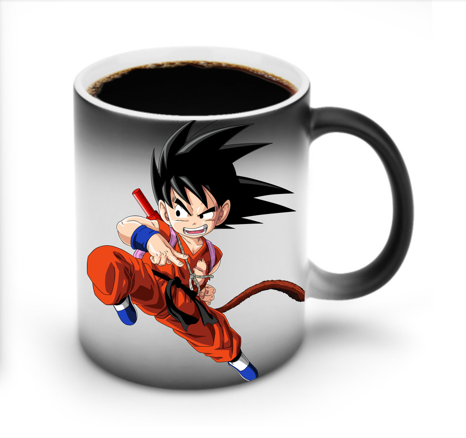 （画像用） ドラゴンボール 孫悟空（そん ごくう）Son Goku カカロット DRAGON BALL Kakarotto 温度変色マグカップ