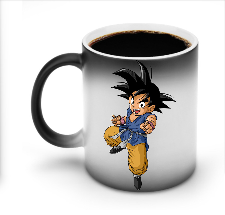 （画像用） ドラゴンボール 孫悟空（そん ごくう）Son Goku カカロット DRAGON BALL Kakarotto 温度変色マグカップ