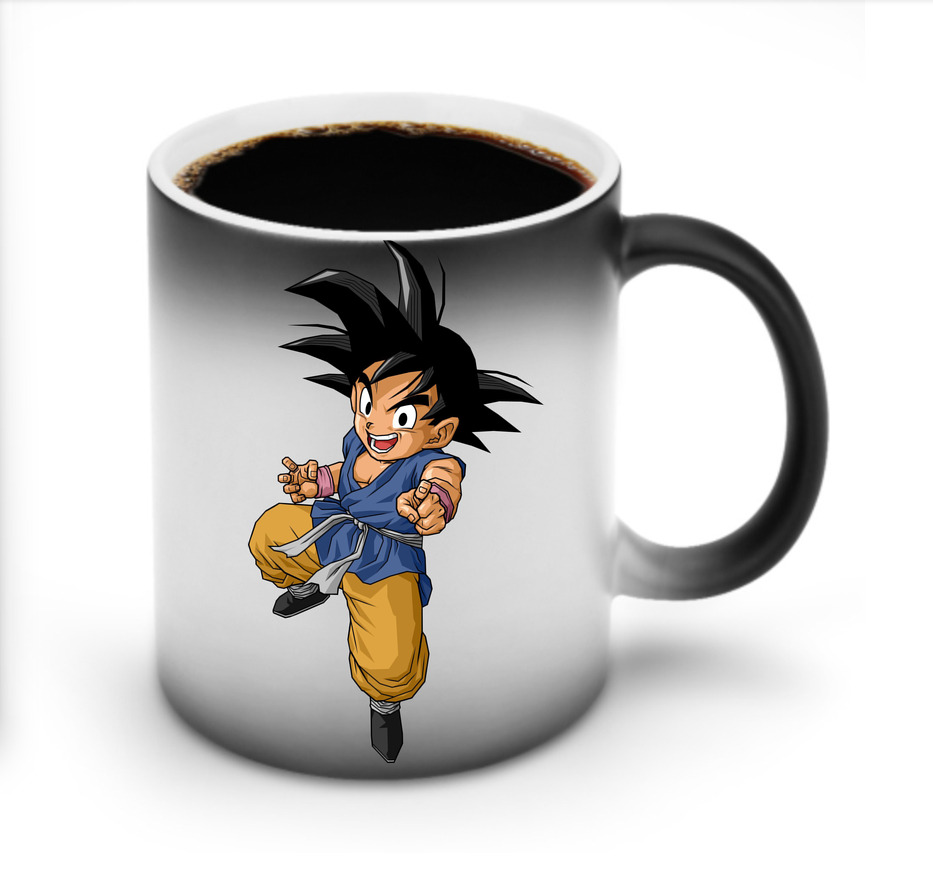 （画像用） ドラゴンボール 孫悟空（そん ごくう）Son Goku カカロット DRAGON BALL Kakarotto 温度変色マグカップ