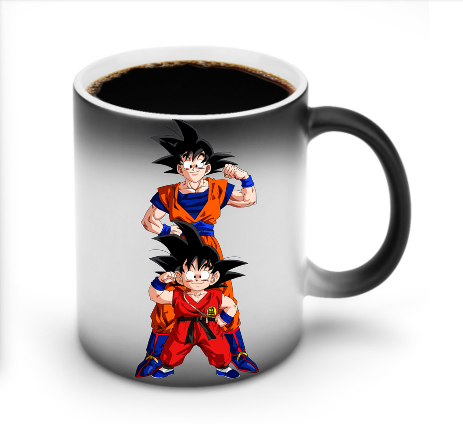 （画像用） ドラゴンボール 孫悟空（そん ごくう）Son Goku カカロット DRAGON BALL Kakarotto 温度変色マグカップ