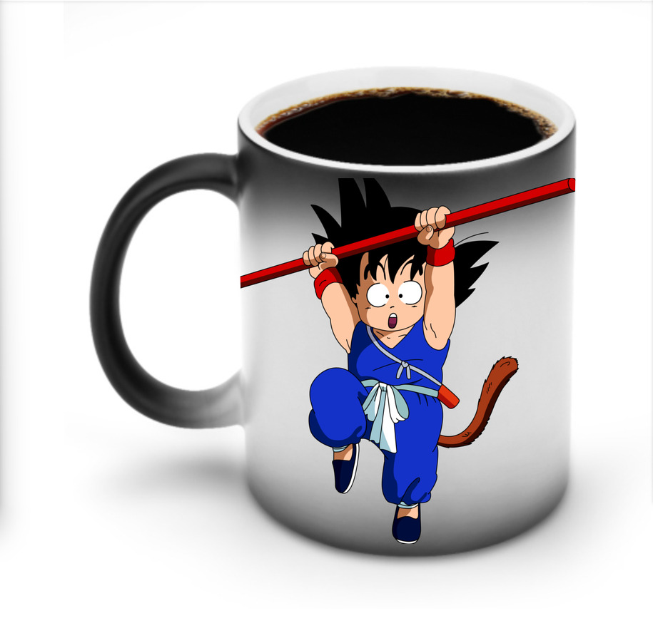 （画像用） ドラゴンボール 孫悟空（そん ごくう）Son Goku カカロット DRAGON BALL Kakarotto 温度変色マグカップ