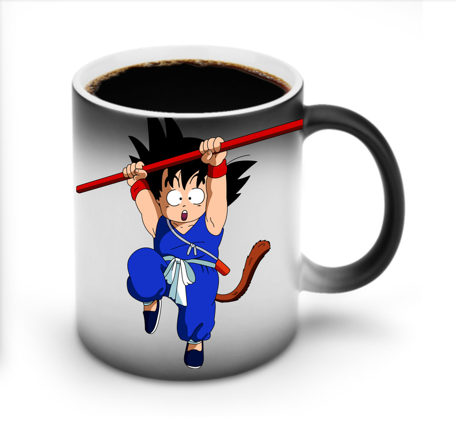 （画像用） ドラゴンボール 孫悟空（そん ごくう）Son Goku カカロット DRAGON BALL Kakarotto 温度変色マグカップ