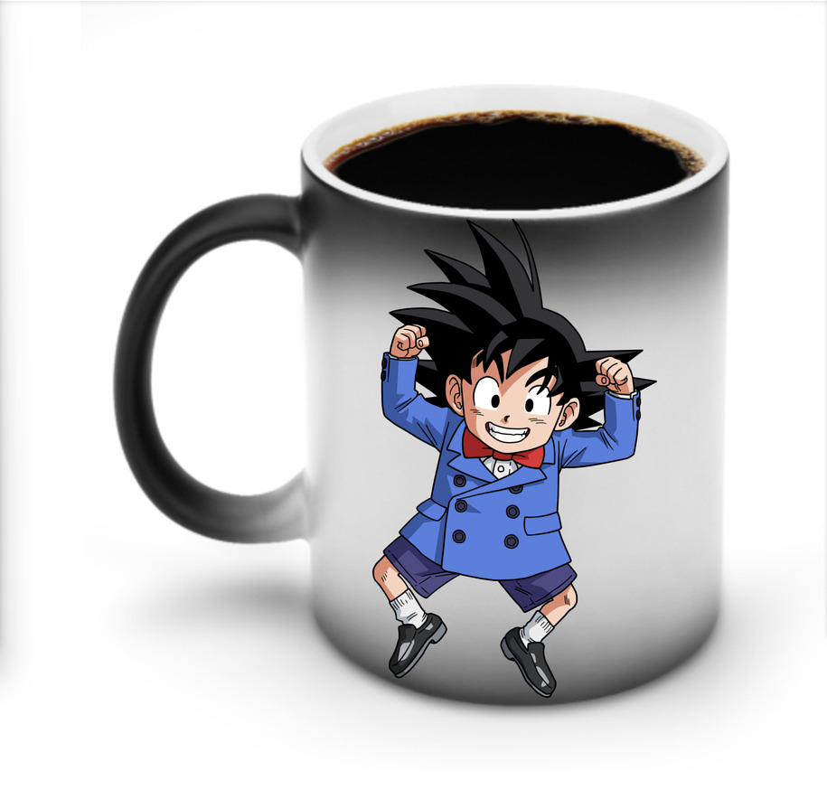 （画像用） ドラゴンボール 孫悟空（そん ごくう）Son Goku カカロット DRAGON BALL Kakarotto 温度変色マグカップ