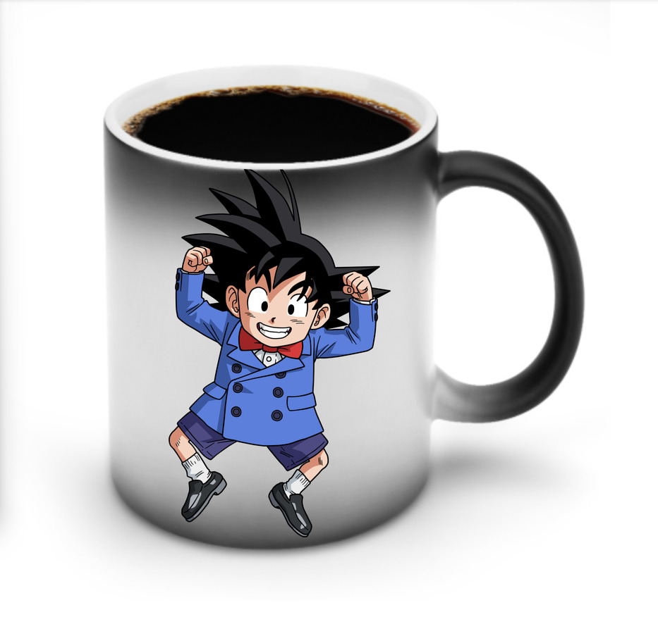 （画像用） ドラゴンボール 孫悟空（そん ごくう）Son Goku カカロット DRAGON BALL Kakarotto 温度変色マグカップ