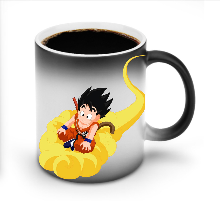 （画像用） ドラゴンボール 孫悟空（そん ごくう）Son Goku カカロット DRAGON BALL Kakarotto 温度変色マグカップ