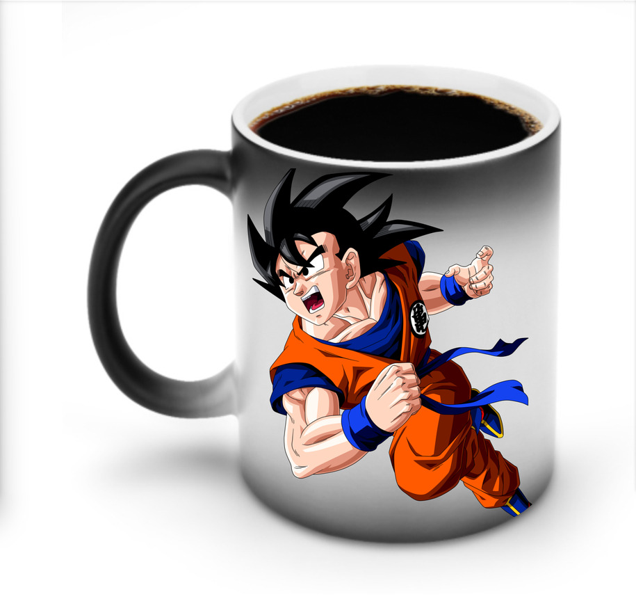 （画像用） ドラゴンボール 孫悟空（そん ごくう）Son Goku カカロット DRAGON BALL Kakarotto 温度変色マグカップ