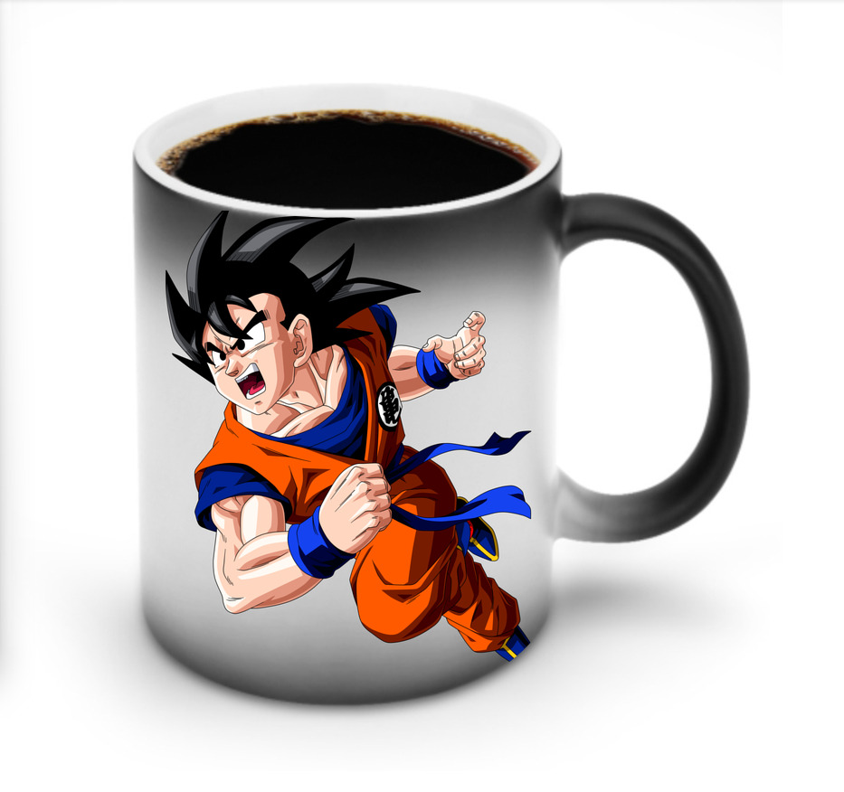 （画像用） ドラゴンボール 孫悟空（そん ごくう）Son Goku カカロット DRAGON BALL Kakarotto 温度変色マグカップ