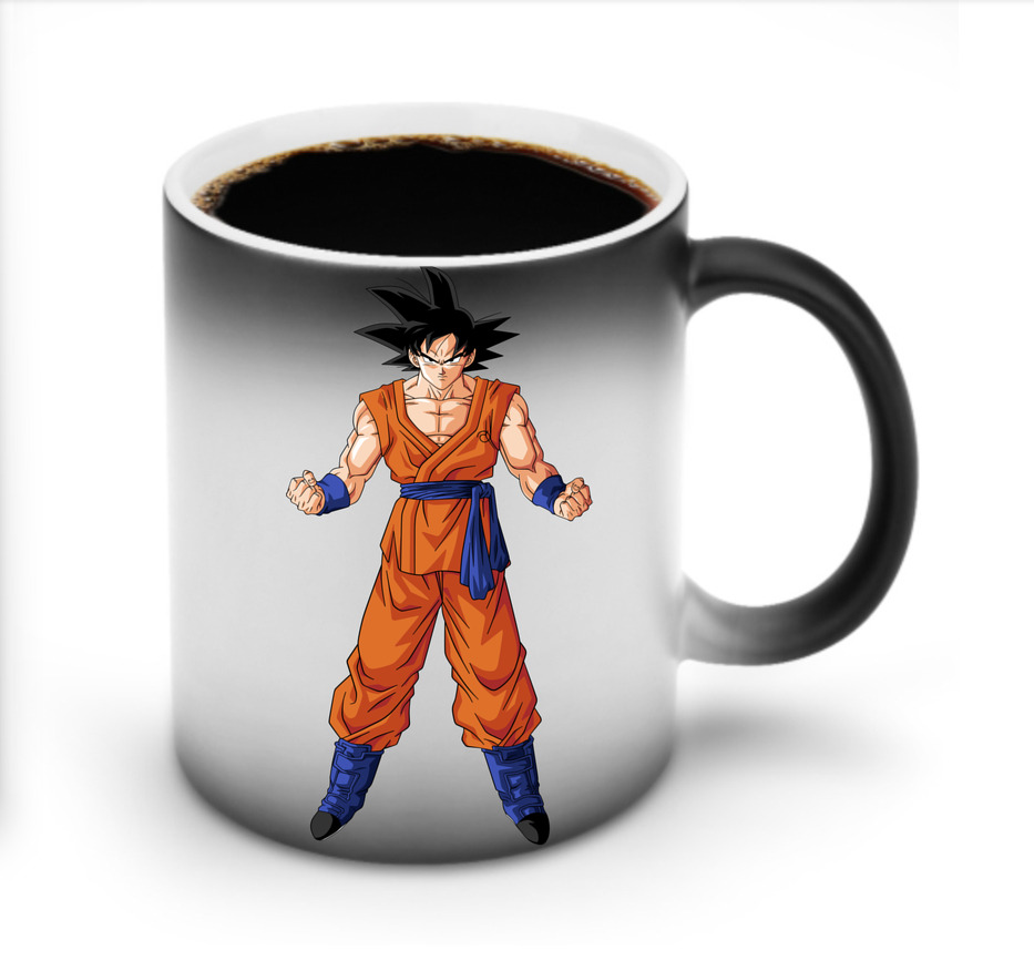（画像用） ドラゴンボール 孫悟空（そん ごくう）Son Goku カカロット DRAGON BALL Kakarotto 温度変色マグカップ