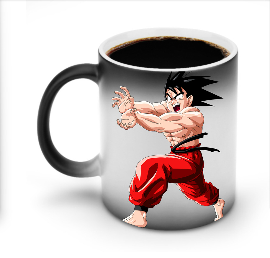 （画像用） ドラゴンボール 孫悟空（そん ごくう）Son Goku カカロット DRAGON BALL Kakarotto 温度変色マグカップ