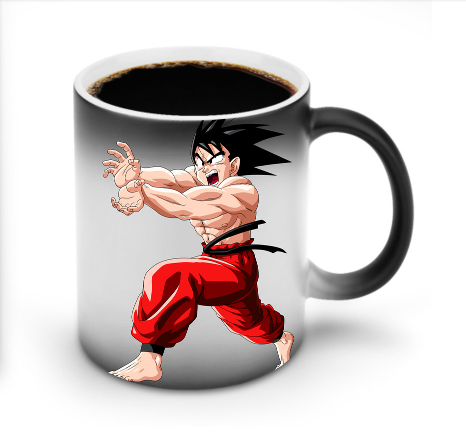 （画像用） ドラゴンボール 孫悟空（そん ごくう）Son Goku カカロット DRAGON BALL Kakarotto 温度変色マグカップ