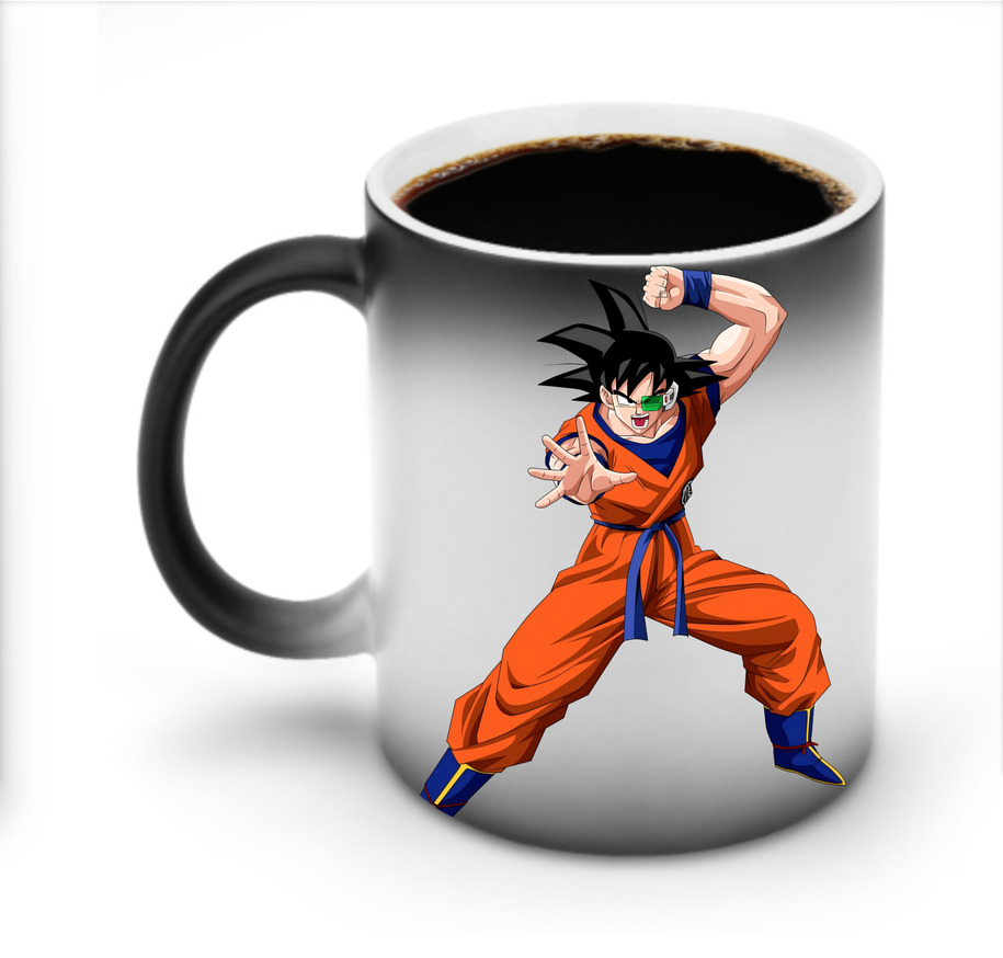 （画像用） ドラゴンボール 孫悟空（そん ごくう）Son Goku カカロット DRAGON BALL Kakarotto 温度変色マグカップ