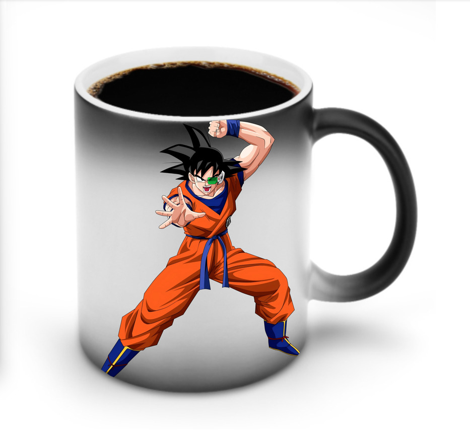 （画像用） ドラゴンボール 孫悟空（そん ごくう）Son Goku カカロット DRAGON BALL Kakarotto 温度変色マグカップ