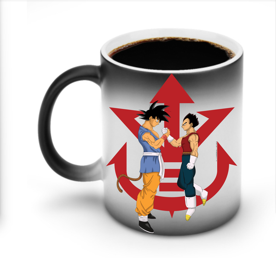 （画像用） ドラゴンボール 孫悟空（そん ごくう）Son Goku カカロット DRAGON BALL Kakarotto 温度変色マグカップ