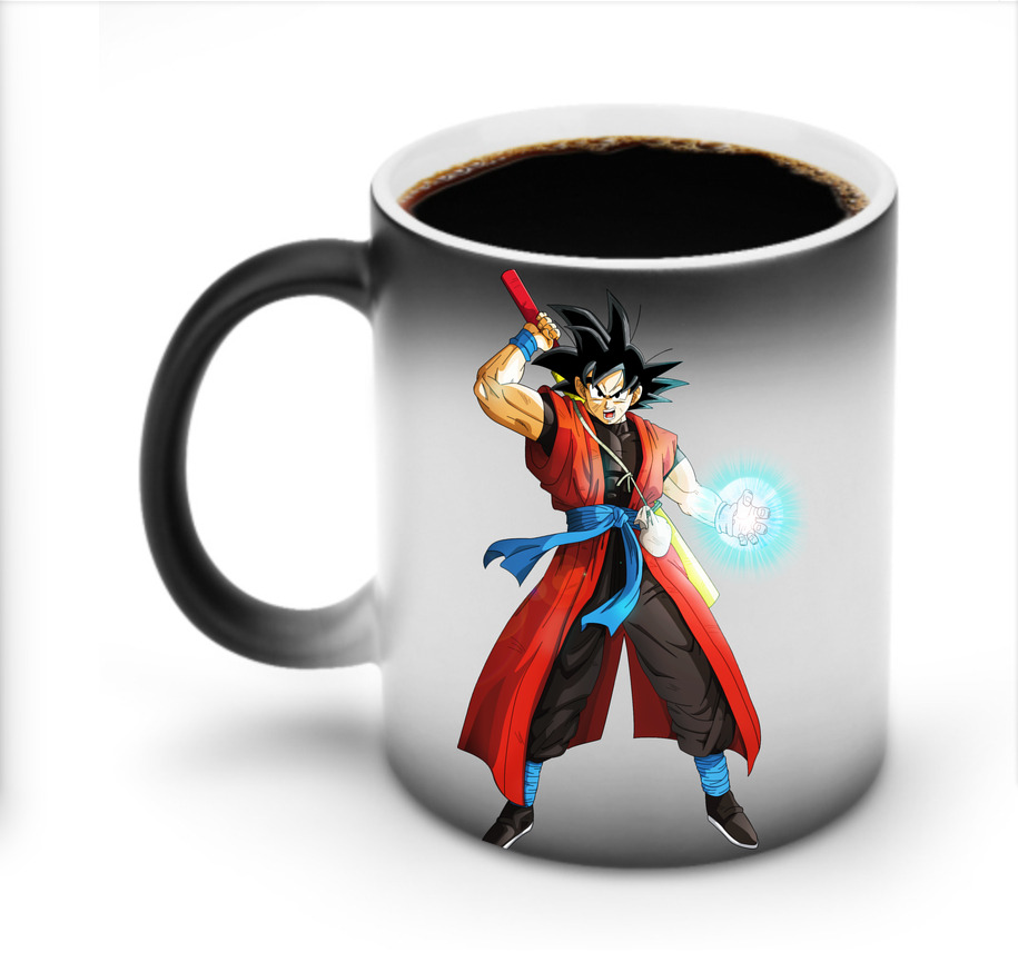 （画像用） ドラゴンボール 孫悟空（そん ごくう）Son Goku カカロット DRAGON BALL Kakarotto 温度変色マグカップ