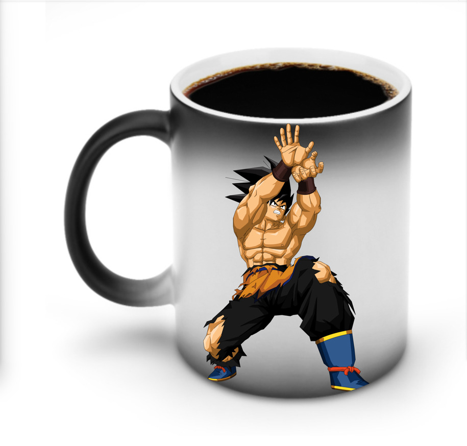 （画像用） ドラゴンボール 孫悟空（そん ごくう）Son Goku カカロット DRAGON BALL Kakarotto 温度変色マグカップ
