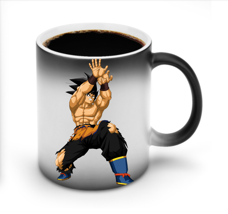 （画像用） ドラゴンボール 孫悟空（そん ごくう）Son Goku カカロット DRAGON BALL Kakarotto 温度変色マグカップ
