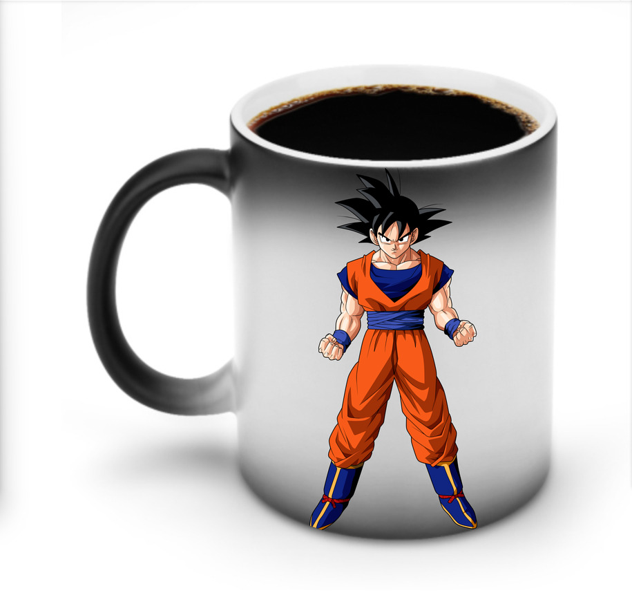 （画像用） ドラゴンボール 孫悟空（そん ごくう）Son Goku カカロット DRAGON BALL Kakarotto 温度変色マグカップ