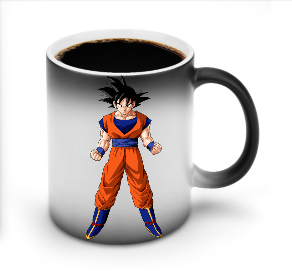 （画像用） ドラゴンボール 孫悟空（そん ごくう）Son Goku カカロット DRAGON BALL Kakarotto 温度変色マグカップ