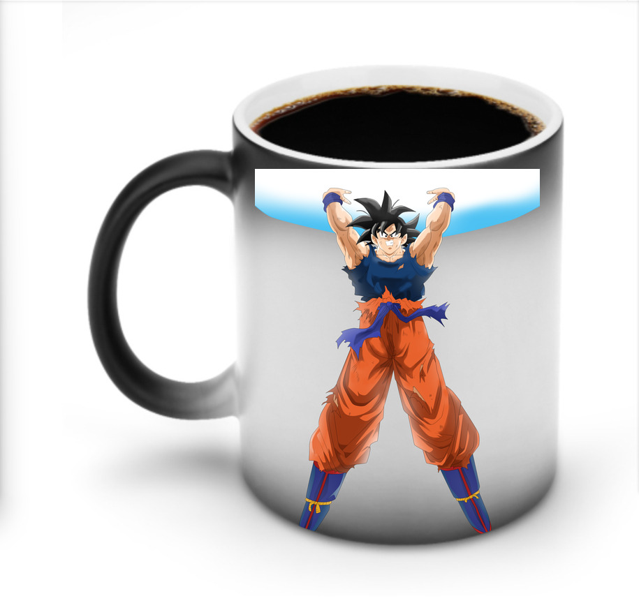 （画像用） ドラゴンボール 孫悟空（そん ごくう）Son Goku カカロット DRAGON BALL Kakarotto 温度変色マグカップ
