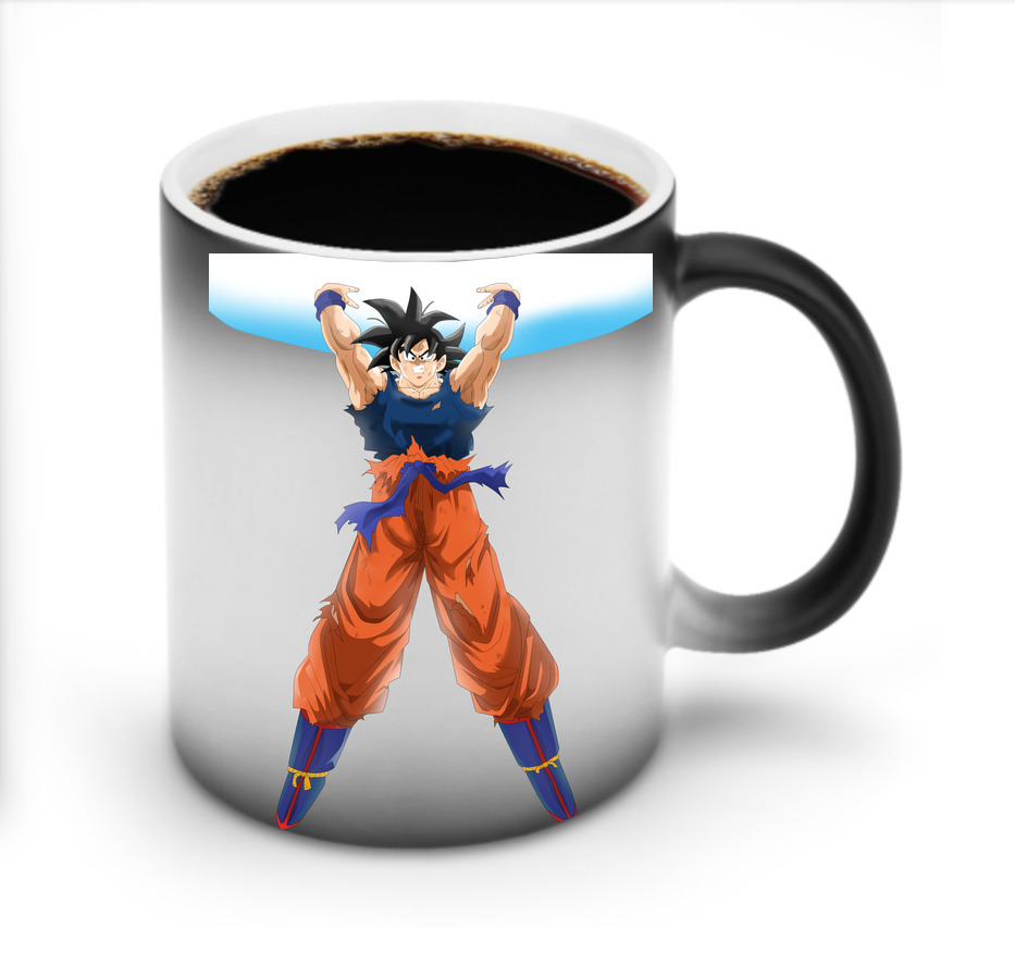 （画像用） ドラゴンボール 孫悟空（そん ごくう）Son Goku カカロット DRAGON BALL Kakarotto 温度変色マグカップ