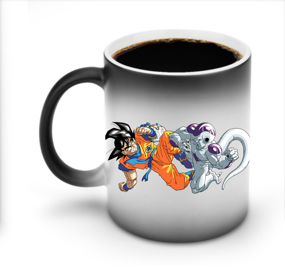 （画像用） ドラゴンボール 孫悟空（そん ごくう）Son Goku カカロット DRAGON BALL Kakarotto 温度変色マグカップ