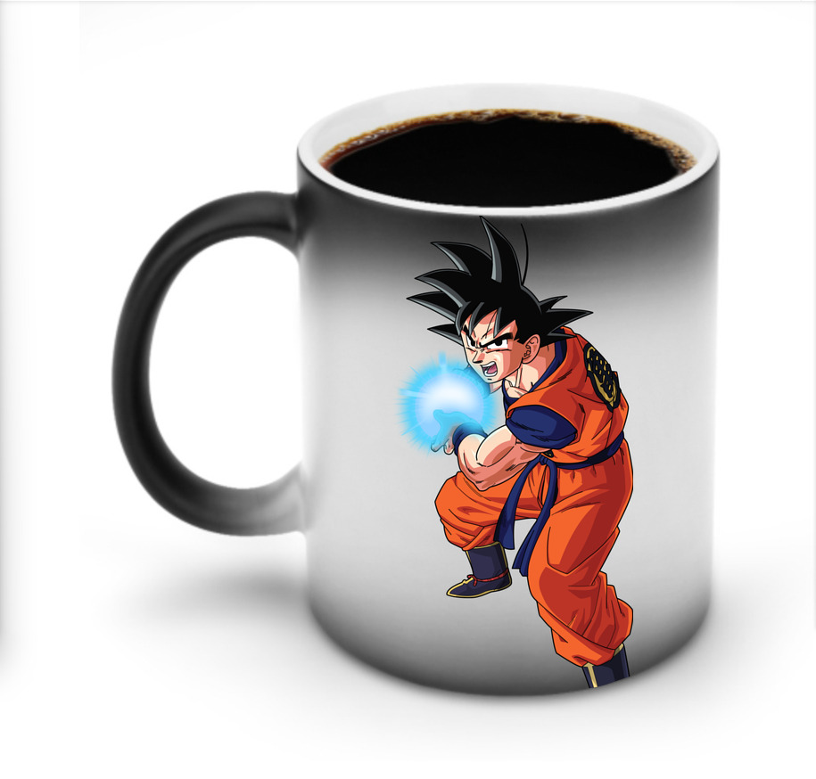 （画像用） ドラゴンボール 孫悟空（そん ごくう）Son Goku カカロット DRAGON BALL Kakarotto 温度変色マグカップ