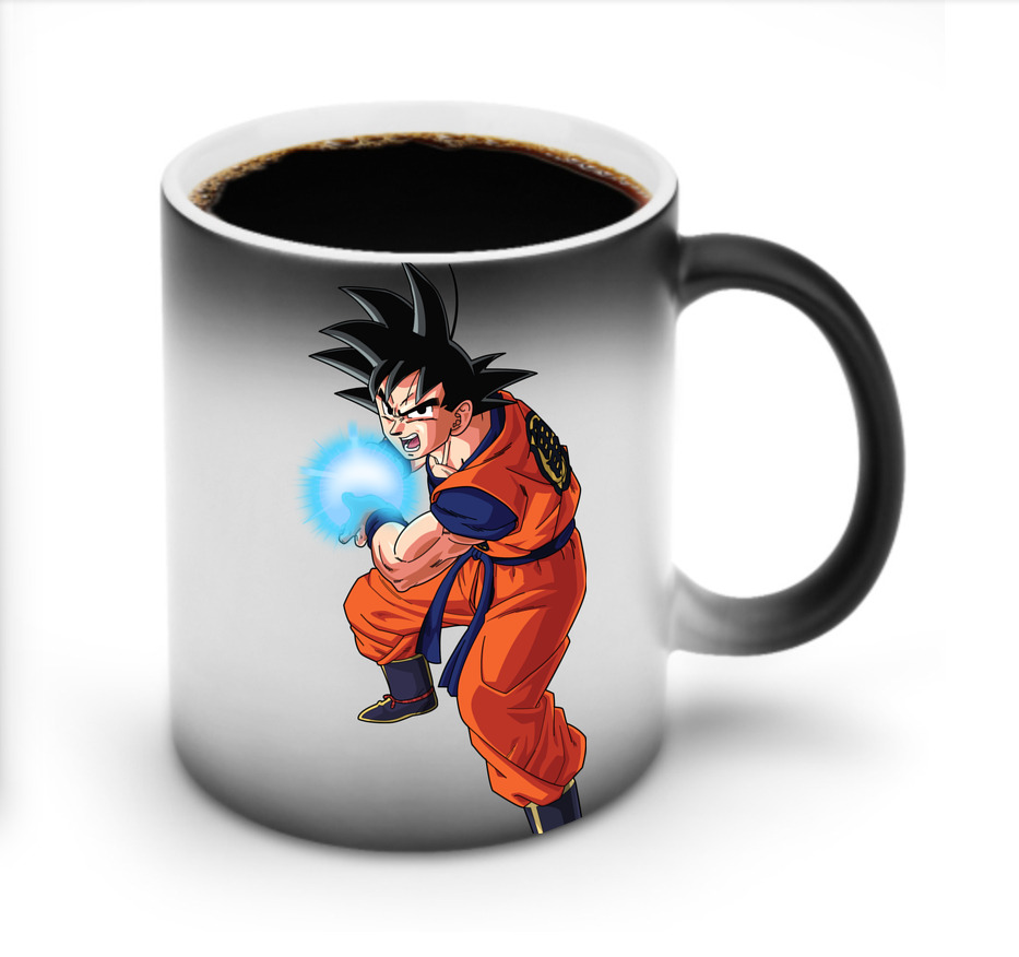 （画像用） ドラゴンボール 孫悟空（そん ごくう）Son Goku カカロット DRAGON BALL Kakarotto 温度変色マグカップ