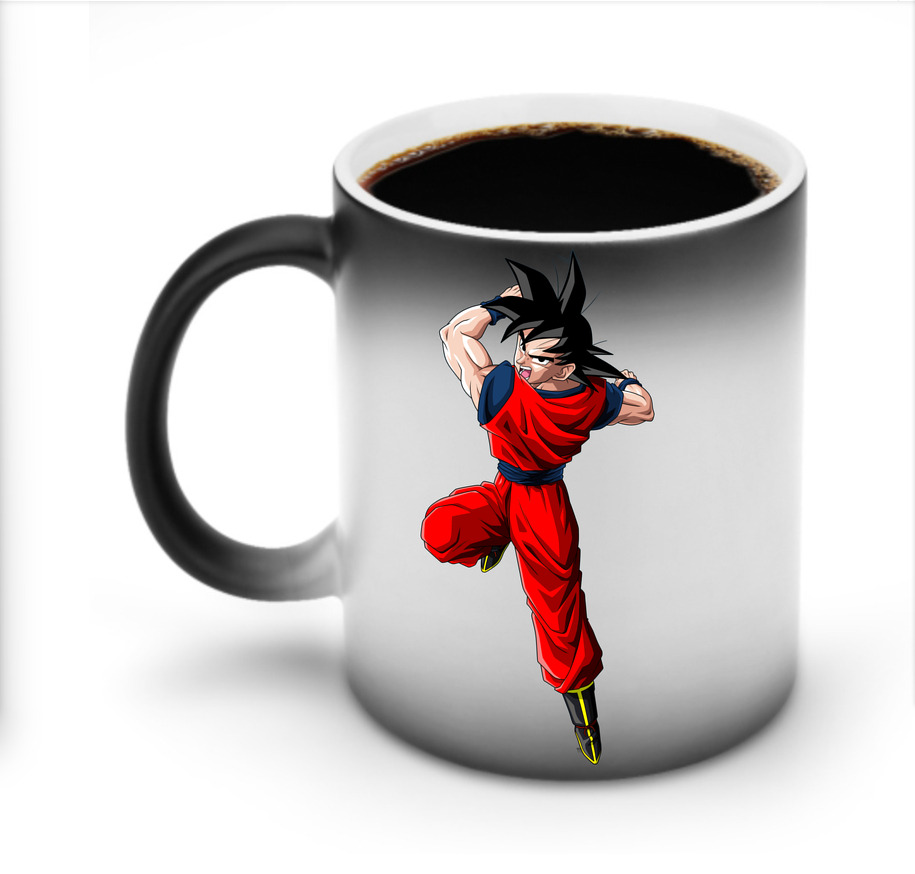 （画像用） ドラゴンボール 孫悟空（そん ごくう）Son Goku カカロット DRAGON BALL Kakarotto 温度変色マグカップ
