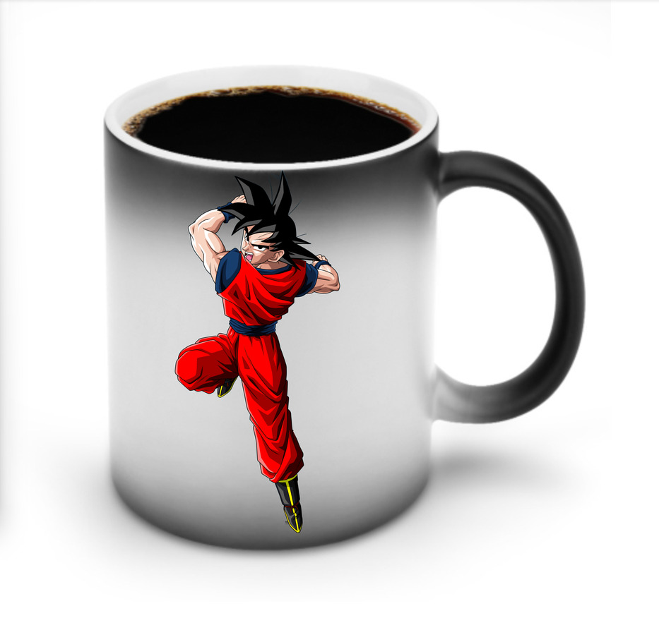 （画像用） ドラゴンボール 孫悟空（そん ごくう）Son Goku カカロット DRAGON BALL Kakarotto 温度変色マグカップ