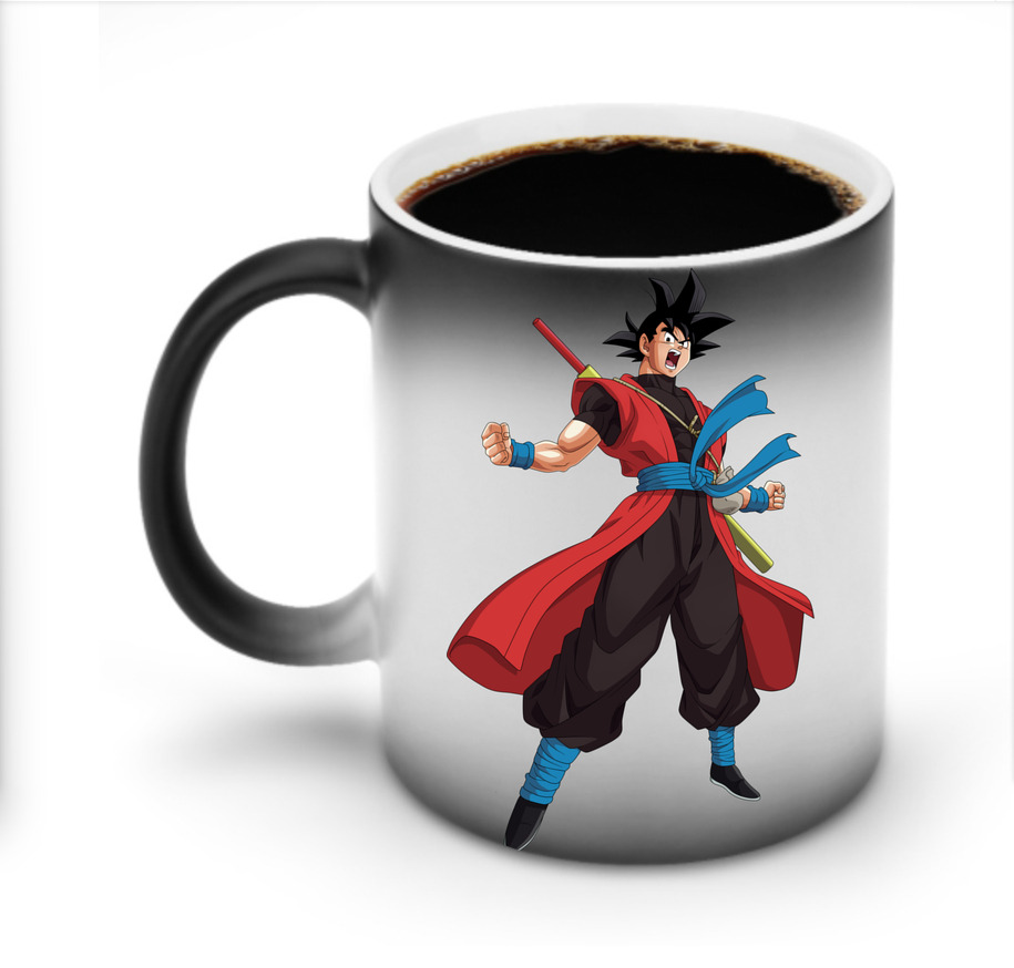 （画像用） ドラゴンボール 孫悟空（そん ごくう）Son Goku カカロット DRAGON BALL Kakarotto 温度変色マグカップ