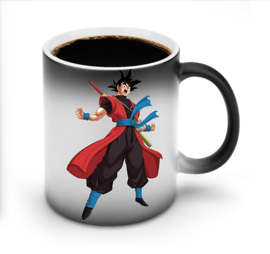 （画像用） ドラゴンボール 孫悟空（そん ごくう）Son Goku カカロット DRAGON BALL Kakarotto 温度変色マグカップ