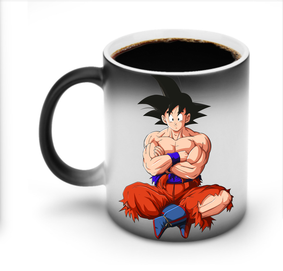（画像用） ドラゴンボール 孫悟空（そん ごくう）Son Goku カカロット DRAGON BALL Kakarotto 温度変色マグカップ