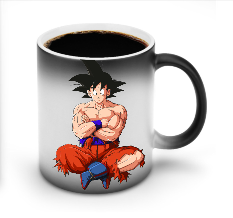 （画像用） ドラゴンボール 孫悟空（そん ごくう）Son Goku カカロット DRAGON BALL Kakarotto 温度変色マグカップ