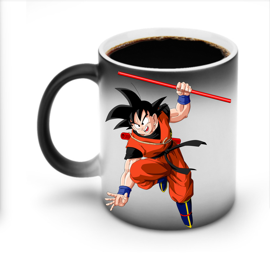 （画像用） ドラゴンボール 孫悟空（そん ごくう）Son Goku カカロット DRAGON BALL Kakarotto 温度変色マグカップ